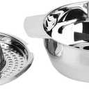 Fdit Stainless Steel Manual Juicer Fruit Lemon Orange Squeezer Home Kitchen Household