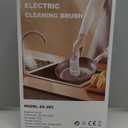 Electric Spin Scrubber Cordless - 330 RPM Power Scrubber for Bathroom, Kitchen, Tile & Grout Cleaning - IPX7 Waterproof with 3 Brush Heads, Type-C Fast Charging, Lightweight for Shower, Sink, Car
