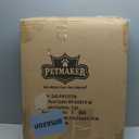 Pet Gate - 3-Panel Indoor Foldable Dog Fence for Stairs, Hallways or Doorways - 54x24-Inch Retractable Wood Freestanding Dog Gates by PETMAKER (White)