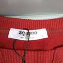 Zeagoo Womens Sweatshirt Long Sleeve Color Block Fleece Hoodies Fall Casual Crewneck Pullover Tunic Tops 2024 (Small, Wine Red)