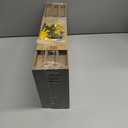 BAYKA Grey Floating Shelves for Wall, Wall Mounted Rustic Wood Shelves for Bathroom, Bedroom, Living Room, Kitchen, Small Hanging Shelf for Books/ Storage/ Room Decor (Set of 3, 15.7in)