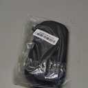 EVA Hard Storage Case for PSP 2000/3000, Portable Travel Carrying Bag with Transparent Protector Shell, Anti-Shock Interior, Wrist Strap & Double Zipper Design (Black)