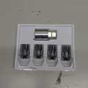 Wheel Lock Lug Nut Set M12 x 1.5 Anti Theft Fit Honda Accord Civic CRV Odyssey Acura Hyundai Accent Kia Lexus Mazda Toyota 4runner Camry FJ Cruiser Tacoma Chrysler Volvo & More Replace 24157