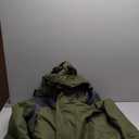 Men's Mountain Ski Jacket Waterproof Fleece Liner Snow Coat Warm Winter Windproof Hooded Raincoat (3X-Large, Army Green)