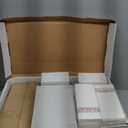 YOUBET 700PCS Rose Gold Plastic Dinnerware Set for Wedding Party