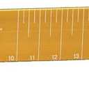 Frabill 1551 Benchmark Measuring Board, 2.5-Inches Wide by 22-Inches Long, Gold-Anodized Aluminum Finish