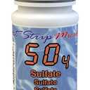 Industrial Test Systems eXact 486608 Micro Sulfate Strips, 0-150 ppm Detection Range (Bottle of 50), EXP03/2027