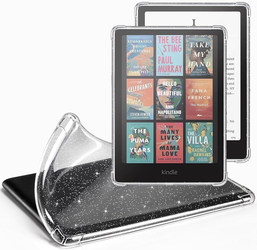 CoBak Clear Case for All-New 7" E-Readers - Lightweight, Scratch-Proof Silicone Back Cover