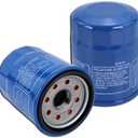 Kefly 15400-PLM-A02 Engine Oil Filters Compatible with Honda Accord CR-V Civic Acura, Replaces 15400-RTA-003, 15400-PR3-003 (2 Pcs)