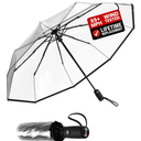 REPEL Windproof Travel Umbrella - Compact & Withstands Winds up to 85MPH , Strongest Premium Auto Folding Umbrella for Rain and Sun - Durable, Light & Portable for Women & Men , Fits Backpack & Cars