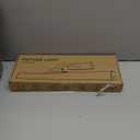 Picture Lights for Wall, Brass Battery Operated Picture Light 16in Art Light CCT Dimmable Recharging Battery Wall Light with Remote Control for Living Room Gallery