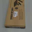 13-Inch Wide Platform Adjustable TV Top Shelf, Screen Top Shelf Mount, Monitor Top of TV Shelfs Mounting Bracket for Streaming Devices, Cable Box, Router and Home Decor TVs Top Storage Bracket