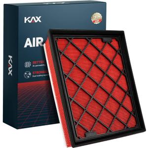 KAX Premium Engine Air Filter, CA11480 Replacement for Ford Fusion 2013-2020, Edge 2015-2024, GT 2017-2022, Lincoln MKZ 2013-2020, Nautilus 2019-2023, MKX 2016-2018, Continental 2017-2020