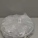 Hedume Set of 3 Cake Stand, Dessert Display Cupcake Stands, Round Metal Cake Stands, Cupcake Pastry Candy Display Plate for Wedding, Event, Birthday Party