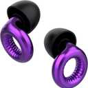 Live - Vivid Purple - High Fidelity Earplugs for Concerts, Parties, Festivals, and Loud Environments - 8 Ear Tips in XS, S, M, L - 16dB Noise Reduction - Premium Noise Cancelling