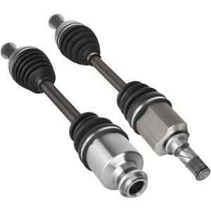 NEW Left & Right Front CV Axle Shaft Assembly fits for Mazda 3 2005-2013 2.0L 2.3L 2.5L, for Mazda 5 2006-2010 & 2012-2015 2.3L 2.5L, (Manual Trans Only, NOT for Auto), Driver & Passenger side, 2PCs