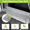 65054 Warming Rack for Weber Genesis 300 Series (2007-2016) E310 E320 E330 S310 S320 S330 Gas Grill Replacement Parts 81323 62749 Stainless Steel