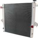 ENGINKUHLER 4 Row Radiator Compatible for 2003-2009 Dodge Ram 2500 3500 5.9 6.7 Cummins Diesel All Aluminum Radiators 2004 05 06 07 08 09 03 (4 Core)