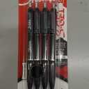 Sharpie S-Gel Pens, Medium Point (0.7mm), Black Ink, 4 Count - Ideal for Writing, Journaling, Drawing, Coloring, Note-Taking, College Supplies