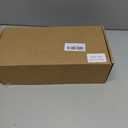 Front Door Handleset Entry Door Handle Set with Cove Knob for Right and Left Handed Sided Doors, Interior and Exterior Entrance Passage Lock, Satin Nickel