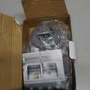 Kitchen Sink Drain Strainer & Sink Stopper, Upgraded 3 in 1 Stainless Steel Drain Plug Combo with Anti-Clog Basket, Pop Up Drain Cover for Standard 3-1/2'', Fits Double Bowl Kitchen Sinks (Chrome Silver)