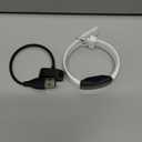 Fitbit Inspire HR Heart Rate and Fitness Tracker With S and L Bands, White, One Size, 1 Count