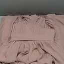 Junior Bridesmaid Dress Wedding Flower Girl Dresses for Teen Girls Dresses Chiffon (10, Dusty Rose)