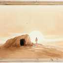 ESSEN Life | The Empty Tomb | Christian Easter Decorations, Resurrection Decorations, Resurrection of Jesus Christ, Jesus Decor, Christian Wall Art, Religious Home Decor (11x14 Unframed) (11L" x 14W")