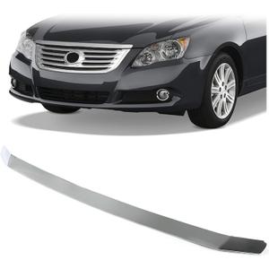 ECOTRIC Front Grille Hood Molding Trim Compatible with 2005 2006 2007 2008 2009 2010 Toyota Avalon Replacement for TO1235100 75770AC010, Front Grille Chrome Trim