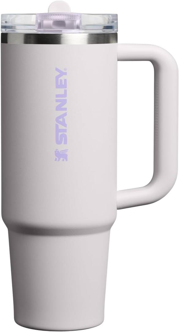 STANLEY Quencher ProTour Flip Straw Tumbler with Leakproof Lid 30 oz | Built-In Straw & Handle | Cupholder Compatible for Travel | Insulated Stainless Steel Cup | BPA-Free | Sahara