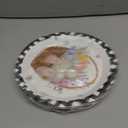 2 x Easter Plates Bunny Rabbit Disposable Paper Plates Watercolor Rabbit Tableware Decoration for Spring Birthday Holiday Easter Bunny Party Supplies (9 Inch)