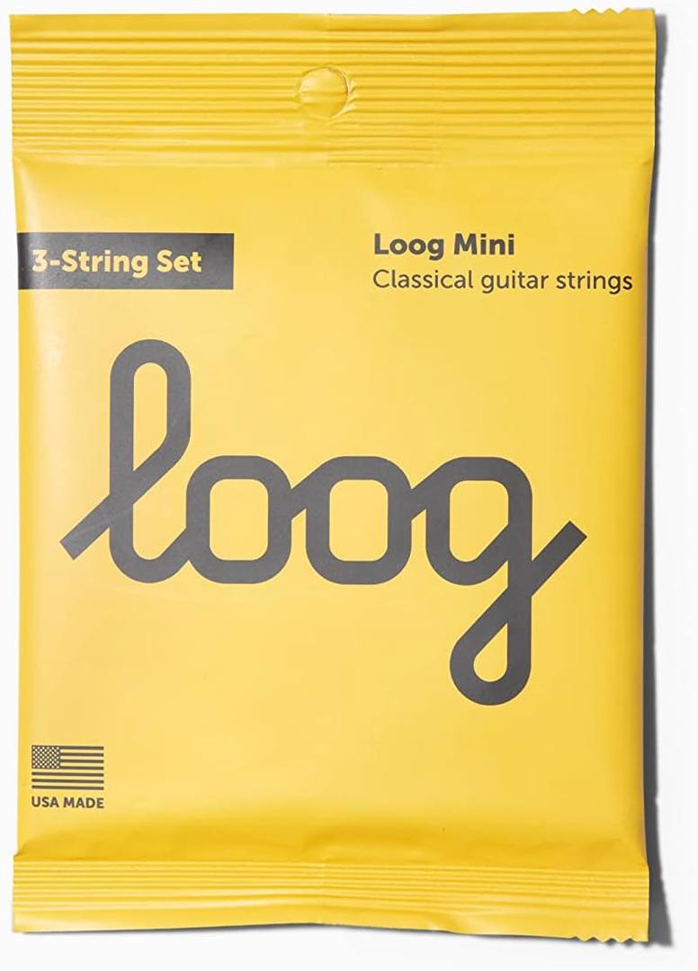 Loog Guitar Strings (Silver, Mini Acoustic Guitar)