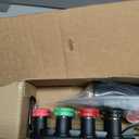 PWACCS Pressure Washer Nozzle Tips Full Set, 3600 PSI Rotating Turbo Nozzle for Power Washer 3.0 GPM, 7 Spray Tips Kit with Holder Multiple Degrees, 1/4" Quick Connect