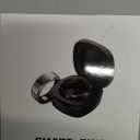 Smart Ring Heart Rate Monitor Blood Pressure Ring Sleep Tracker Health Rings Pedometer Step Counter Calories Waterproof Fitness Rings for Women Men (US-11, Black)