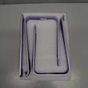 Nulaxy Ergonomic Aluminum Laptop Stand - Detachable Riser for 10-15.6' Laptops (Purple)