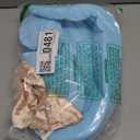 MABOZOO Memory Foam Side Sleep Beauty Pillow, Satin Pillow for Neck Pain Relief, Silk Cushion for Side Sleepers, Butterfly Shape Wrinkle Prevention Pad for Protect Your Hair and Skin2.4in, Champagne (21.5*11*2.4)