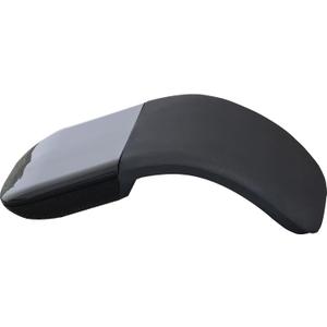 Bluetooth Arc Touch Mouse, Portable Mini Folding Travel Mouse whitout USB Dongle, Foldable Mice for Laptop, Tablet - Black