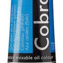 Cobra Water-Mixable Oil Color 40 ml Tube - Cerulean Blue Phthalo
