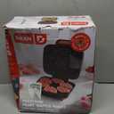 Dash Multi Mini Heart Waffle Maker - Waffle Maker for Family Breakfasts - Dual Nonstick Heating Plates & Easy-Release Surface - Compact & Fast-Heating - Red Heart