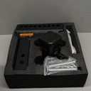 Adjustable Trailer Hitch - Drop Hitch -Tri Ball Mount w/Hook (1-7/8'', 2''&2-5/16''), Fits 2.5-Inch Receiver, 8'' Drop/Rise 15,000 LBS GTW Tow Hitch, 3 Ball Hitches for Trucks, RV, Camper etc