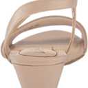 LifeStride womens YasmineWedge Sandal (9.5 Wide, Tender Taupe)