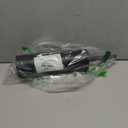 Black Toilet Brush and Holder Set - Scratch Resistant Black Toilet Bowl Brush and Holder with Soft Bristles Replaceable Head, Protection from Splashes, and Compact Design - for Effective Cleaning (Black Round Floor-type)