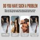 3 x Root Activator Hair Loss Thickening Shampoo for Hair Regrowth, Unisex, Natural Formula for Men and Women1 PCS