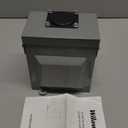 50 Amp RV Power Outlet Box, 125V/250V NEMA 14-50R RV Outlet, Weatherproof Outdoor Electrical Box with Receptacle Panel, Enclosed Lockable Power Box for RV Camper, ETL Listed H01OB06