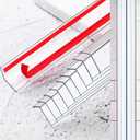 10 Pcs Wall Corner Protector, Clear Self-Adhesive Corner Protectors for Walls for Baby, Furniture, Door, Tables, Cover Sharp Furniture, Easy to Install(47.24" x 1.18")