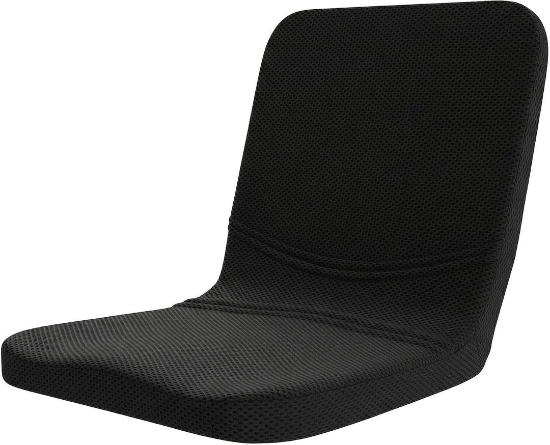Back Support Cushion with Seat – Ergonomic Lumbar Support Pillow Seat Cushion for Office Chair Car Gaming Home Portable Non-Slip Design with Washable Cover – Ideal Gift for Comfort Posture, 22'' x 18.5'' x 21''