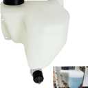 603-5404 Heavy Duty Windshield Washer Fluid Reservoir with Washer Pump & Cap, Compatible with 1989-2007 Peterbilt 357 375 377 379, Replacement Washer Reservoir Tank Replaces# R86-6001