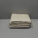 100% Blackout Curtains with Grommets, 2 Panels, 52 x 84 Inches, Beige