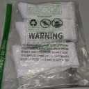 Women's Slouch Crew Socks Retro Solid Scrunch Boot Chunky Ribbed Cozy Cotton Calf Socks 3 Pack Size 5-11, 3 Pack White