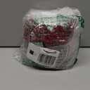 Honoson 33 Feet Christmas Berry Beaded Garland String Light Mantel Garland Christmas Fireplace Decorations, Glitter LED Bead for Fireplace Indoor Outdoor Decor(Red)